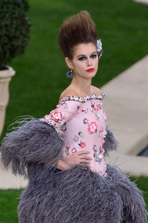 kaia gerber chanel spring 2019